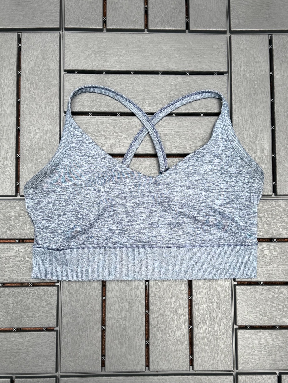 OFFLINE by Aerie Gray Cross Back Sports Bra Women’s XL